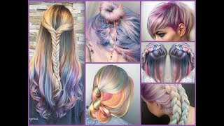 Gorgeous Pastel Hair Color Ideas  Hair Trends [upl. by Etnohc]