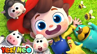 Old MacDonald Had A Farm  Farm Animals Song  Kindergarten  Nursery Rhymes amp Kids Songs  Yes Neo [upl. by Yltneb]