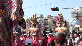 2019 2 9台南市西羅殿送天師48南廠保玉宮龍頭鳳尾神轎在南廠保安宮休息 [upl. by Wellesley481]