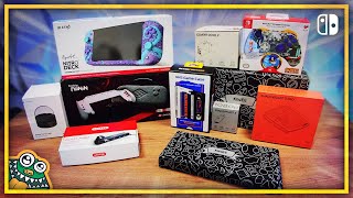 10 NEW Nintendo Switch Accessories  HAULED NS 🛒 Ep18  List and Overview [upl. by Shayn]