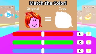 Roblox color match… [upl. by Asseral341]