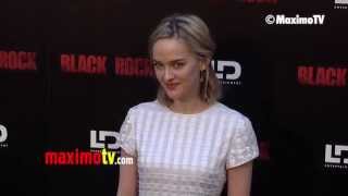 Jess Weixler quotBlack Rockquot Special LA Screening ARRIVALS [upl. by Immac]