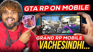 Gta5 RP In Mobile 😲  RP Grand Installation amp Begginers Guide  1  Sahara YT [upl. by Norrehs]