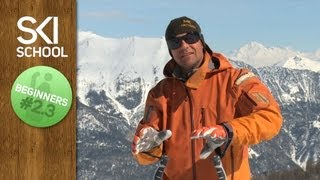 How to Parallel Ski  Beginner Ski Lesson 23 [upl. by Bovill]