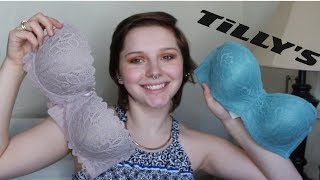 Tillys Bralette Haul  TryOn [upl. by Ominorej601]