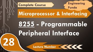 Programmable Peripheral Interface 8255 Basics Control Signals Block Diagram Control word amp Modes [upl. by Acnaib238]