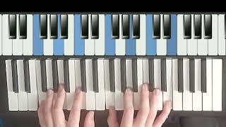 advanced jazzy gospel chords for piano dominant polychords [upl. by Mis]