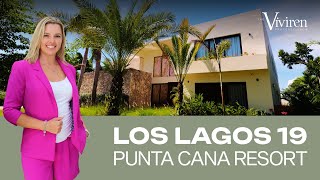 Exquisite 4Bedroom Lakefront Villa For Sale in Punta Cana Resort [upl. by Anilatsyrc]