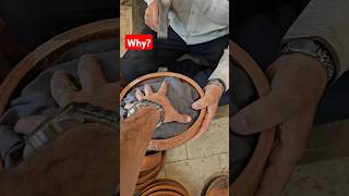 Why did we put the cloth inside the copper pan tricks trick coppersmith [upl. by Gerda]