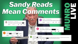 Sandy Reads Mean Comments [upl. by Annawik]