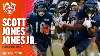 Scott Jones Jones Jr on offensive development  Chicago Bears [upl. by Evania]