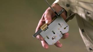 How to Install a Mortice Lock  Tutorial Video by Tradco [upl. by Rick867]