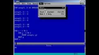 QB64 Tutorial 16  Matrix [upl. by Buna]