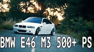 LOW GPower BMW E46 M3 500 PS Sick Straight Exhaust Launch Gpower Asa Supercharged  FILE404NET [upl. by Chill]