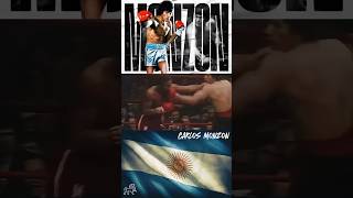 Boxer Carlos Monzon with the quick combos  boxinghighlights from the Archives [upl. by Leary]