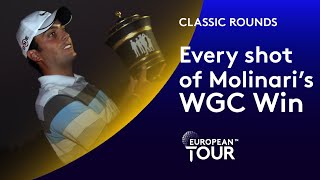 Every shot of Molinaris 2010 WGCHSBC Win  Classic Round Highlights [upl. by Neroc499]