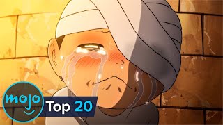 Top 20 Anime Scenes That Will Make You Cry [upl. by Aicssej962]