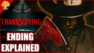 Eli Roths THANKSGIVING 2023  BREAKDOWN ANALYSIS amp ENDING EXPLAINED [upl. by Ackerley]