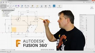 How I use Sketch Constraints and Dimensions — Fusion 360 Tutorial — LarsLive 113 [upl. by Treulich]