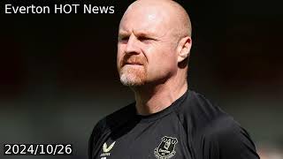 Sean Dyche names Everton joy to work with who he didnt really want to sell [upl. by Adliwa980]