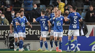 Strasbourg 52 Bordeaux  France Ligue 1  All goals and highlights  01122021 [upl. by Orfinger]