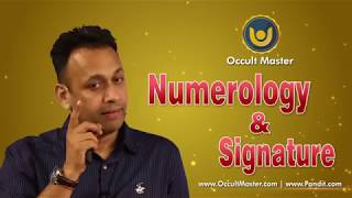 Numerology amp Signature by Rahul Kaushl Occult Master [upl. by Silsby]