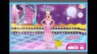 Disco Diva Barbie Barbie Games Dress Up Games online game [upl. by Silberman]