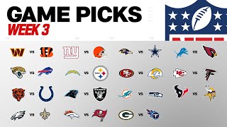 Week 3 Game Picks [upl. by Aramat459]