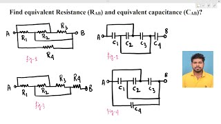 Analog Circuit Design interview find equivalent resistance and capacitance across AB [upl. by Sinegra259]