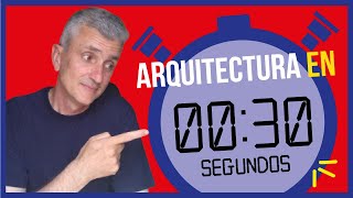 ⏰⏳ 17 Preguntas de Arquitectura ⌚️ ¡¡Respuestas en Menos de 30 SEGUNDOS [upl. by Rodina100]