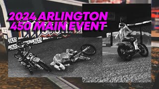 2024 rF Supercross 450 Main  Round 7  Arlington [upl. by Akemor300]