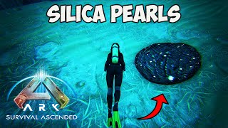 BEST Silica Pearl Locations on ARK Survival Ascended  The Island ASA [upl. by Araec]