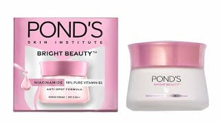 Best amp affordable daily use cream for face☺️ ponds bright beauty gel cream Shefashion200 [upl. by Berta948]