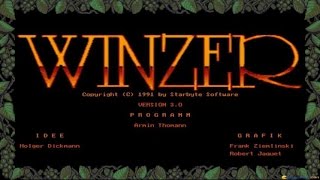 Winzer gameplay PC Game 1991 [upl. by Ennayoj641]