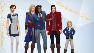 Sims 4 Recreations Beauty and the Beast [upl. by Ednarb]