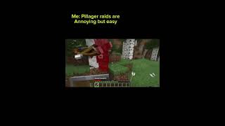 Ravagers 😬minecraft viral gaming edit relatable [upl. by Erika960]