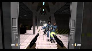 GoldenEye 007 N64  Bunker II  00 Agent [upl. by Belldas]