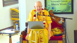 Gaura Purnima Celebrations Class at ISKCON Baltimore on 3242024 [upl. by Kcirdderf417]