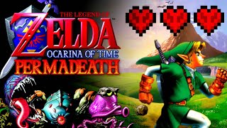 Ocarina of Time PERMADEATH Full Movie [upl. by Salb]