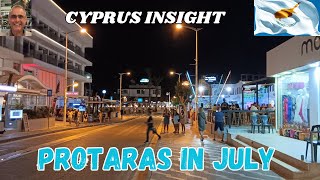 Experience the Summer Magic of Protaras Strip Cyprus in July [upl. by Kemble]