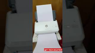 HP ScanJet Pro 2000 s2 Sheetfeed Scannerhp scannershortvideo [upl. by Dagley]