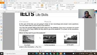 IELTS Life Skills A1 Detaylı Sınav Örneği [upl. by Aniretak]