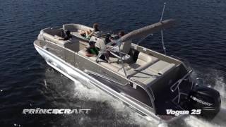 Princecraft  Vogue 25 2017 Ponton  Pontoon [upl. by Furtek788]