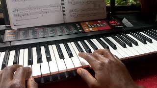 The C chord Arpeggio Piano lesson for beginners8 [upl. by Ardnasac91]