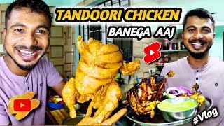 Aaj Tandoori Chicken Banega in Gas Stove Cooking with Roy Vlogs How To Make Chicken Tandoori vlog [upl. by Pilloff]