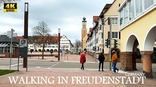 Walking in Freudenstadt Germany  4K UHD  Walking Tour  A Full Walk through Freudenstadt [upl. by Tamara391]