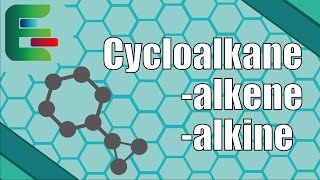 Cycloalkane benennen  chemische Nomenklatur IUPAC  Wie benennt man Ringmoleküle [upl. by Haridan]