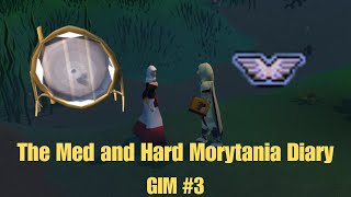 Preparing for Barrows  Med and hard Morytania Diaries  osrs GIM 3 [upl. by Erehs]