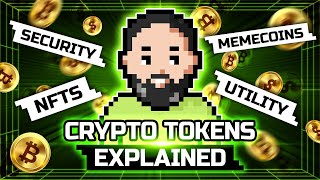 What Are Crypto Tokens From Security to Memecoins and NFTs  Blum Academy [upl. by Sivia]