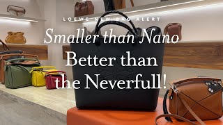 NEW LOEWE Micro Puzzle  Size Comparison  Anagram Leather Tote  GREAT alternative to LV Neverfull [upl. by Armmat]